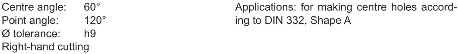 מקדחי מירכוז דו צדדיים RUKO